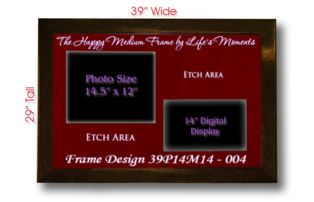 The Happy Medium Frame     29" x 39"   Horizontal